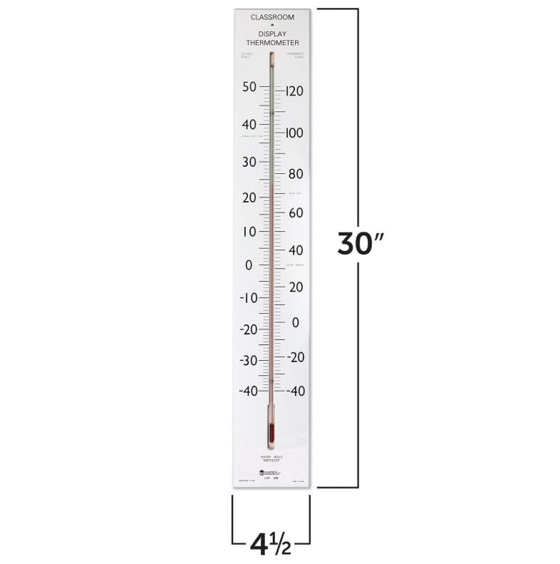 Learning Resources Giant Classroom Thermometer, 30"