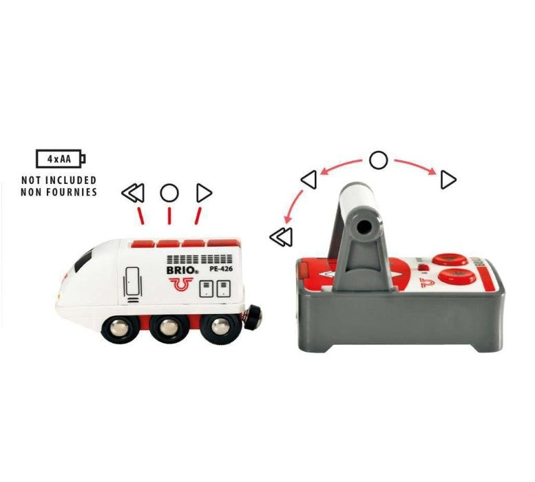 Brio 33510 Remote Control Travel Train,Multi