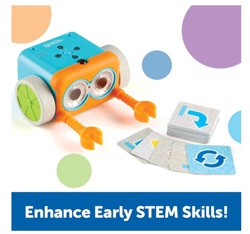 Learning Resources Botley the Coding Robot, Coding STEM Toy, 45 Piece Coding Set