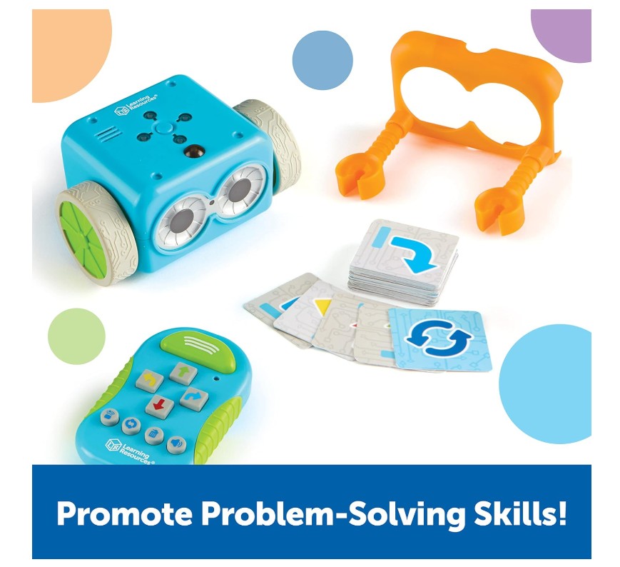 Learning Resources Botley the Coding Robot, Coding STEM Toy, 45 Piece Coding Set