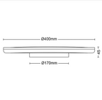 Philips LED Ozziet Linear Ceiling Light 22W White