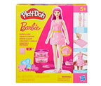 Play-Doh Barbie Hearts and Hair Set, Make Doll Clothes with Modeling Compound & 10 Fashion Accessories, Arts & Crafts for Toys for Girls & Boys 5+, Pretend Play Toy