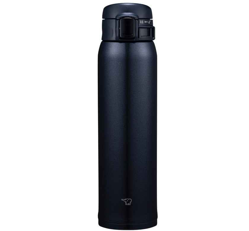 ZOJIRUSHI SM-SR60BC One Touch Flip-Open Mug, 0.60 L, Silky Black Main image