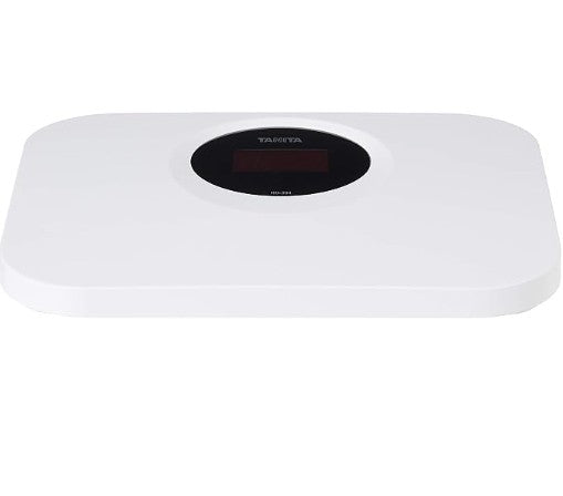 Tanita HD394 Best Visible Large Red LED Display Digital Scale, White