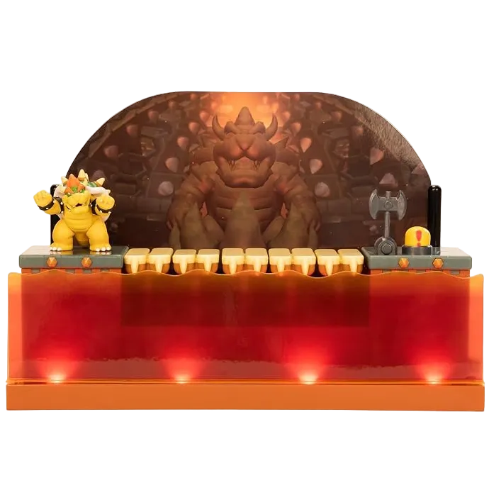 Nintendo 2.5in DLX Bowser Battle Playset