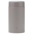 Zojirushi SWKA75H Stainless Steel Lunch Jar 25oz Medium Gray