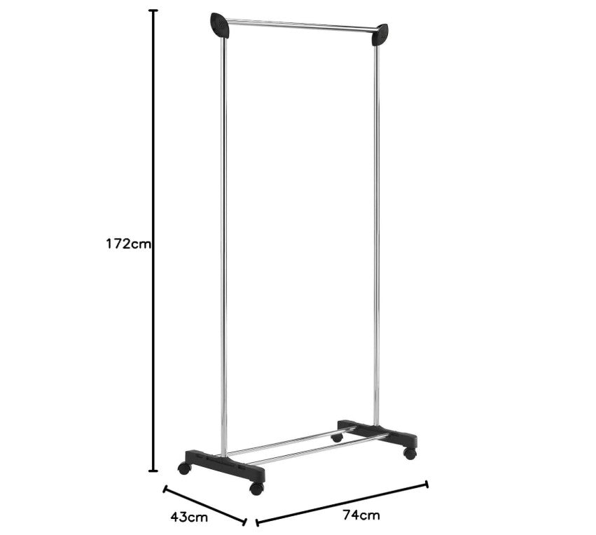 Gimi Clothes Stand Paco Super 147x73x172 Cm