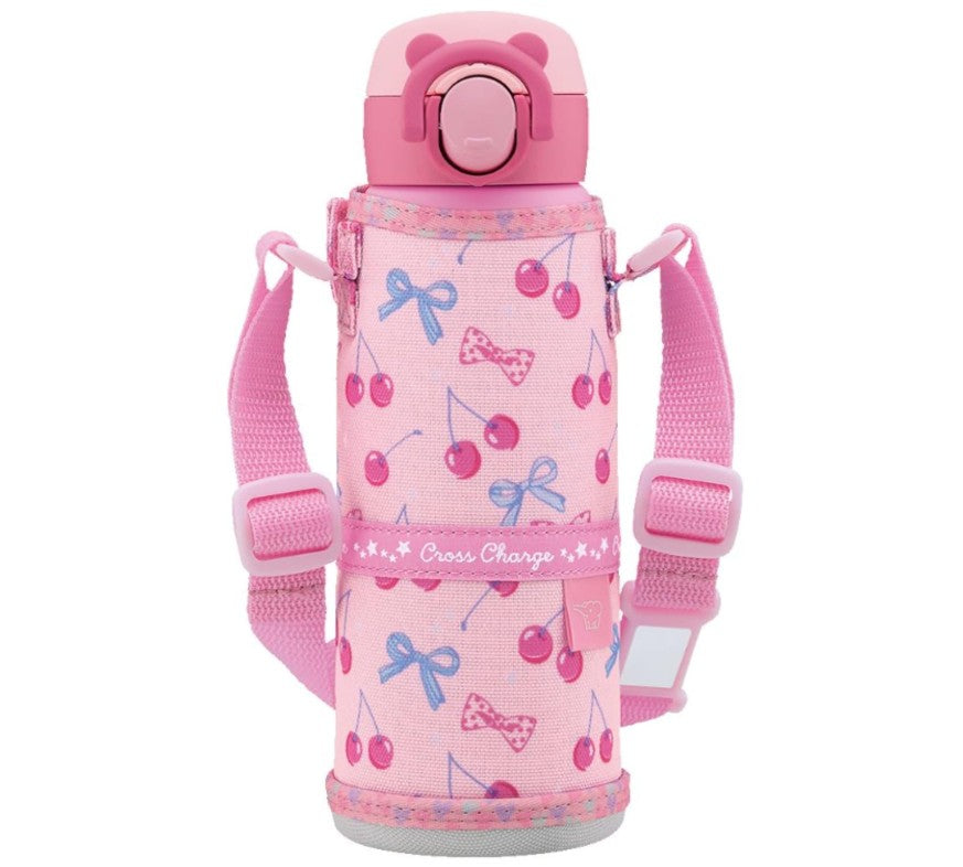 Zojirushi -UA48-AJ Water Bottle, Kids, One-Touch Stainless Steel Mug