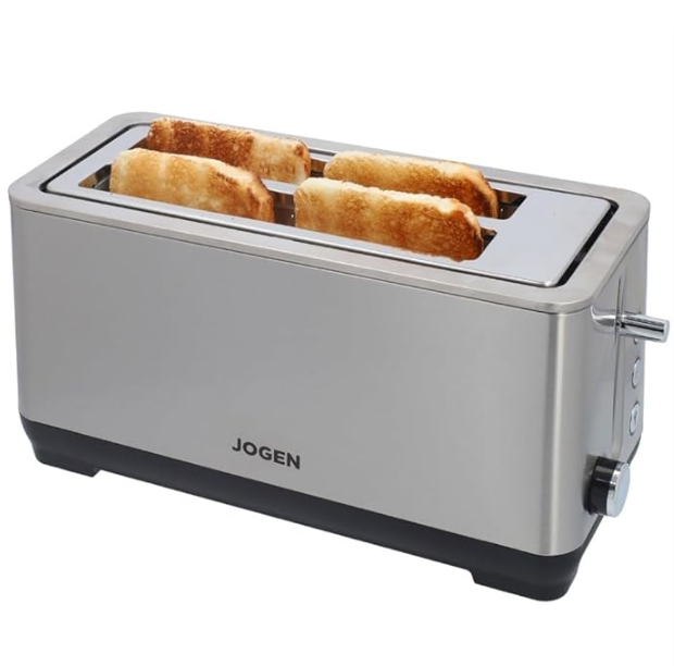 Jogen BT 3214 Double Long Slot Automatic Bread Toaster 1600W