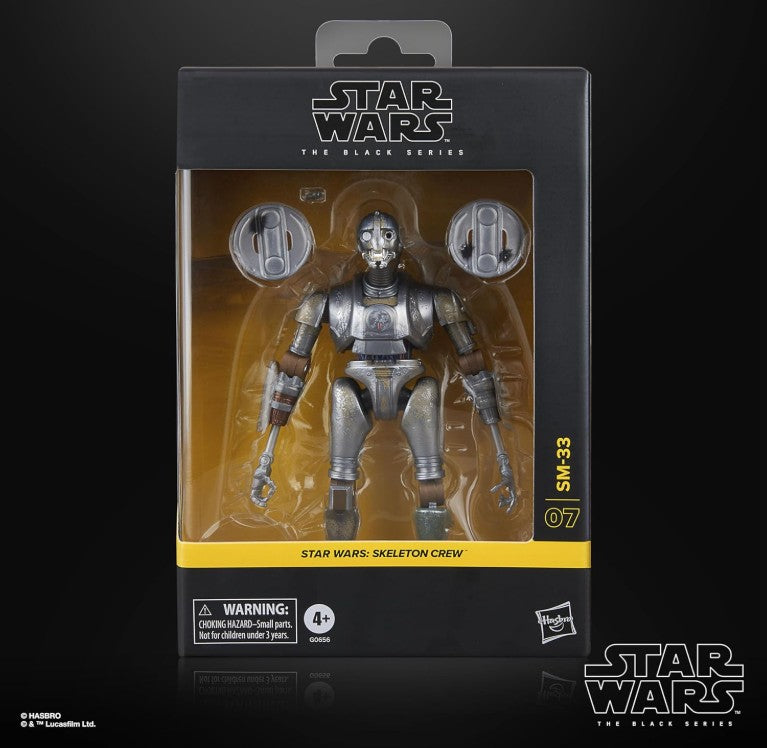 Hasbro Star Wars The Black Series SM-33, Star Wars: Skeleton Crew Deluxe Collectible 6 Inch Action Figure