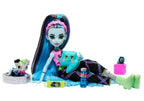 Monster High Doll and Sleepover Accessories, Frankie Stein, Creepover Party