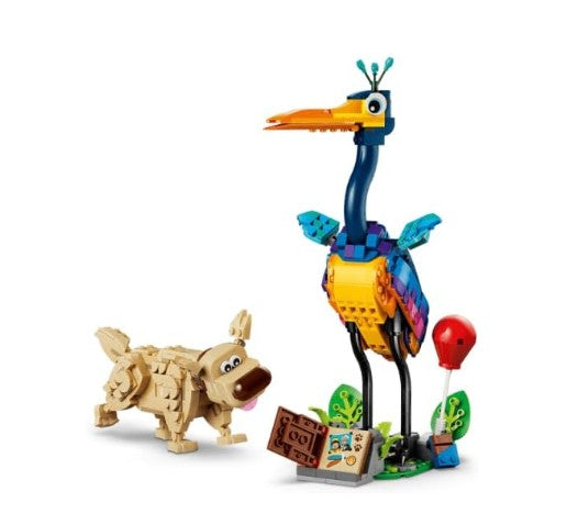 LEGO Disney and Pixar Kevin & Dug 43290 Up Movie Toy Dog Building Set, Dug and Kevin Animal Characters, Building Toy for Kids Aged 9+, Fantasy Movie Fans Gift-Giving Idea (628 Pieces)
