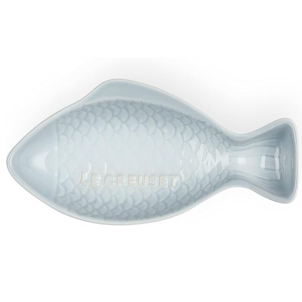 Le Creuset Fish Dish Small Silver Blue