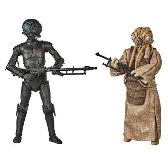 Star Wars Black Series Bounty Hunters 40th Anniversary Edition Zuckuss , 4-Lom