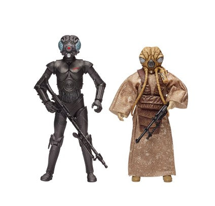 Star Wars Black Series Bounty Hunters 40th Anniversary Edition Zuckuss , 4-Lom
