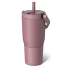 BruMate Resa BRS25RT Tumbler With Handle And Straw 740mL 25oz Rose Taupe