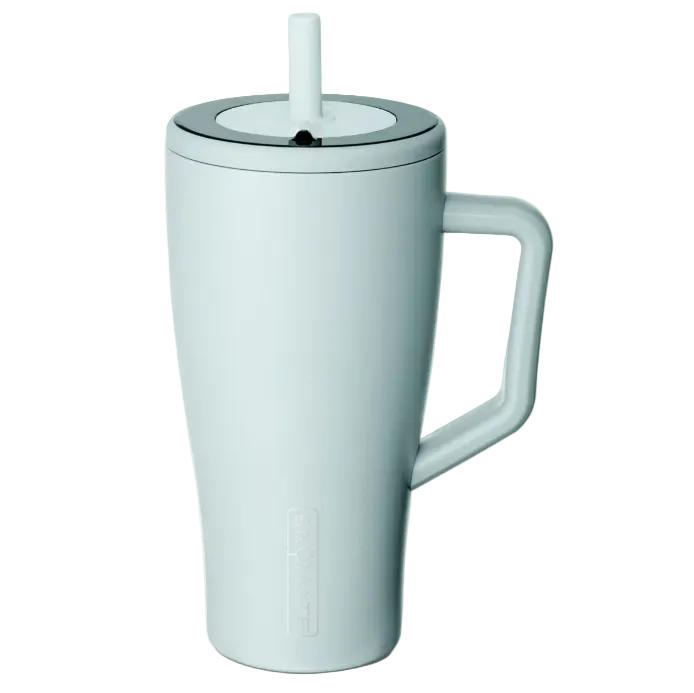 BruMate Era BERA30BA Tumbler With Handle And Straw 890mL 30oz Blue Agave