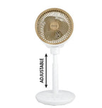 Mistral MHV708R-G 7-Inch DC High Velocity Stand Fan