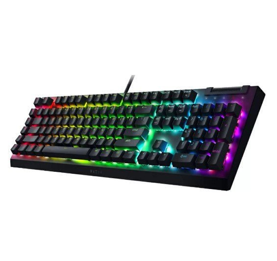 Razer BlackWidow V4 X - Mechanical Gaming Keyboard ,Yellow Switch