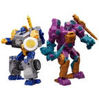 Transformers Age Of The Primes Wreck N Doom Collection Fisitron And Carnivac 5.5in Converting Action Figure 2Pack