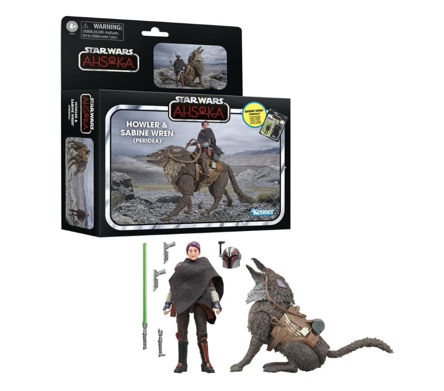 Star Wars The Vintage Collection Howler & Sabine Wren (Peridea), Star Wars: Ahsoka 3.75 Inch Collectible Action Figure 2-Pack Main image