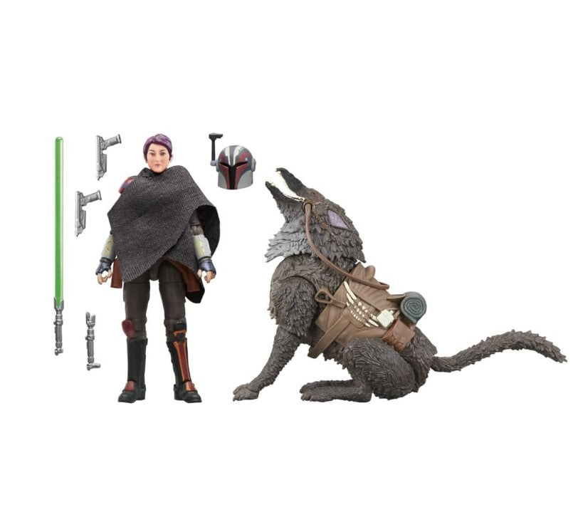 Star Wars The Vintage Collection Howler & Sabine Wren (Peridea), Star Wars: Ahsoka 3.75 Inch Collectible Action Figure 2-Pack Secondary image