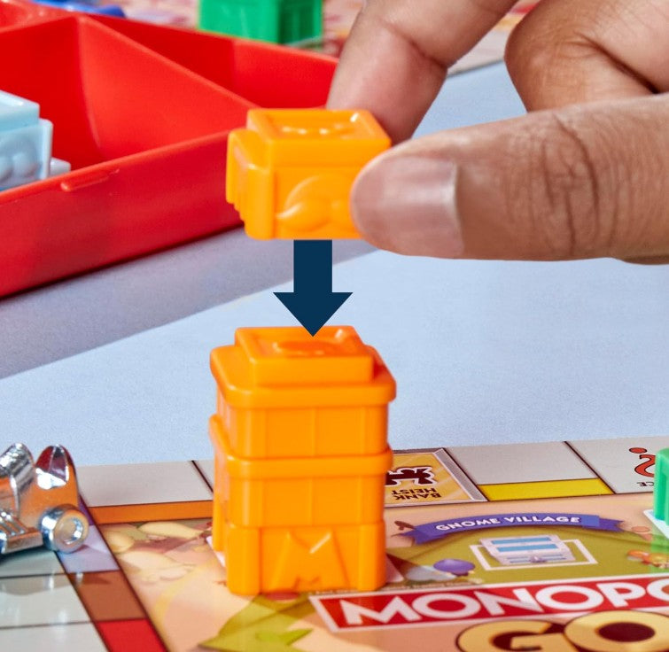 Hasbro Gaming Monopoly GO! Board Game , Inspired by the Popular Mobile Board Game