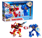 Transformers Collaborative Sonic the Hedgehog x Transformers Toys, Wingtail and Blue Booster Converting Action Figures