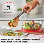 Pyrex 18 Piece Simply Store Food Storage Set, Clear
