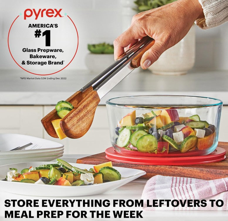 Pyrex 18 Piece Simply Store Food Storage Set, Clear