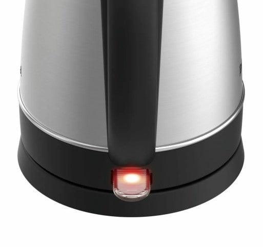 Tefal Handy KI800D - Electric Kettle, 2200W, 1.7L Capacity, Stainless Steel Body, 360 degree Rotational Base, Silver