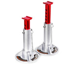 Power Zone 680066 3-Ton Aluminum Jack Stands, Lifting Range: 10-5/16” to 15-1/3” with 6 Locking Positions