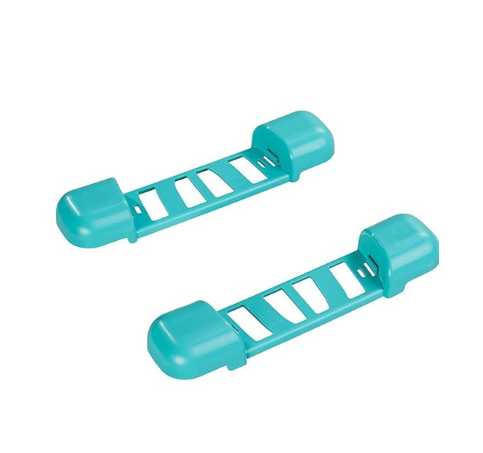 Leifheit Wischsystem Twist Floor mop, 9,7 x 8 x 44cm, Turquoise