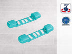 Leifheit Wischsystem Twist Floor mop, 9,7 x 8 x 44cm, Turquoise