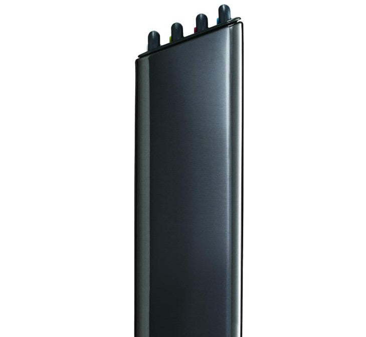 Joseph Joseph 60171 Folio Steel Chopping Board Set, Carbon Black (4 Piece)