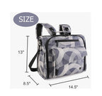ALLCAMP Diaper Bag Large, Support Baby Stroller, Converted Into a Tote Bag