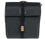Basil Urban Dry MIK Double Pannier Bag, Matt Black, 50 Litre