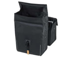 Basil Urban Dry MIK Double Pannier Bag, Matt Black, 50 Litre