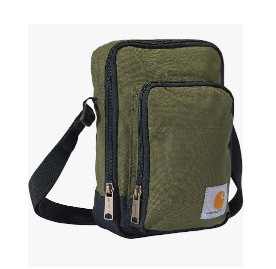 Carhartt Unisex Crossbody Zip Bag, Durable, Adjustable Crossbody Bag With Zipper Closure Crossbody Bag