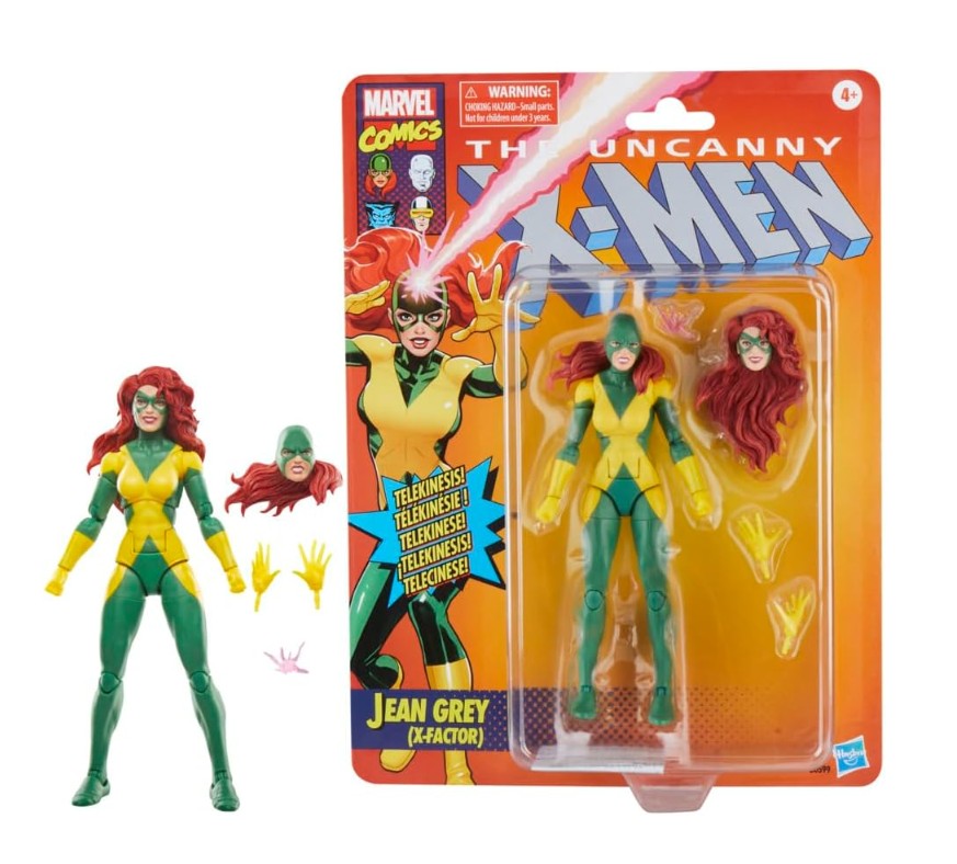 Marvel Legends Series Jean Grey (X-Factor), Marvel Comics Collectible 6 Inch Action Figure