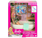 Barbie Doll & Bathtub Playset, Blonde, Confetti Soap & Accessories