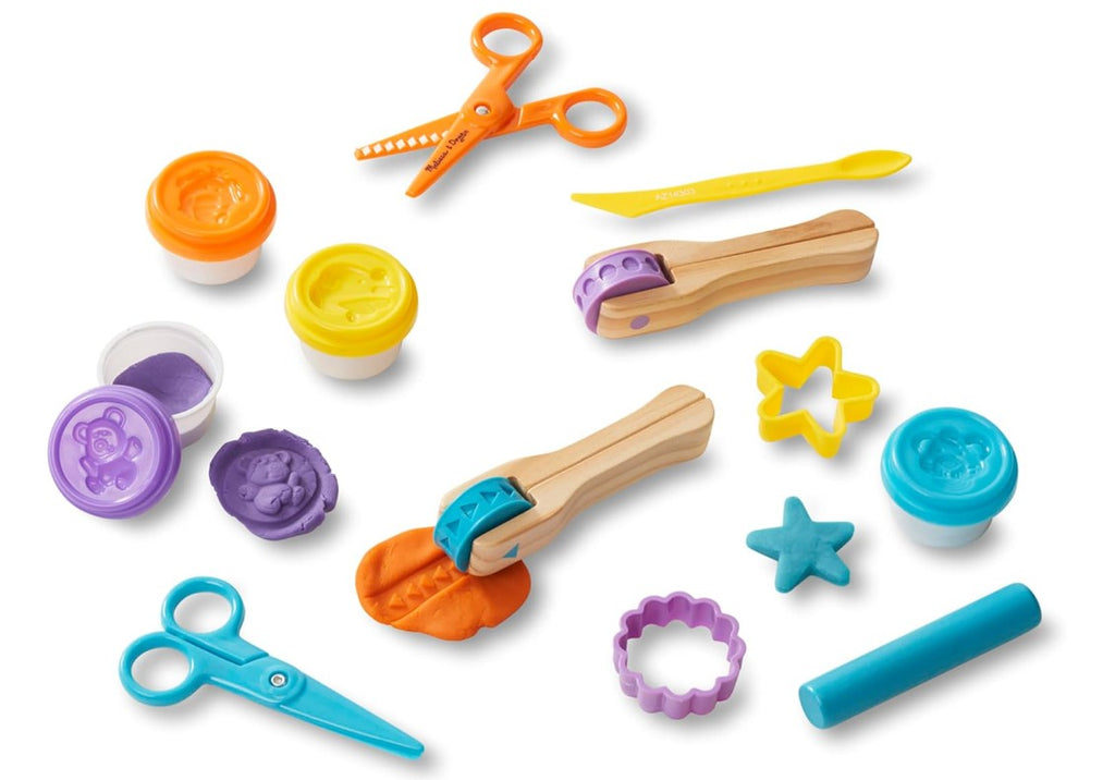 Melissa & Doug Cut Sculpt and Roll Clay Play Set, Multi