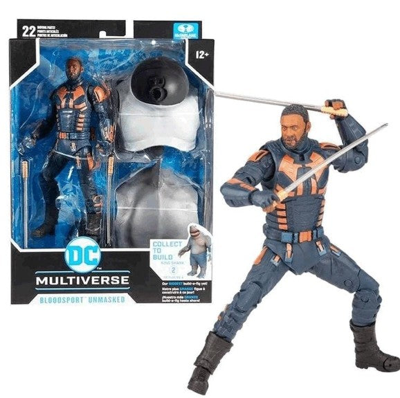 Suicide Squad DC McFarlane Bloodsport Action Figure (Unmasked)