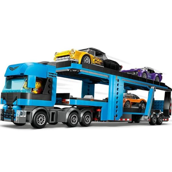 LEGO 60408 City Car Transporter Truck with Sports Cars Playset Secondary image