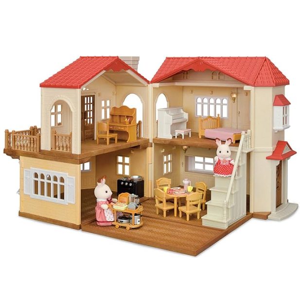 Calico Critters Red Roof Country Home Gift Set