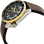 Seiko 5 SSK036K1 Sports SKX GMT Mocha Automatic Mens Watch