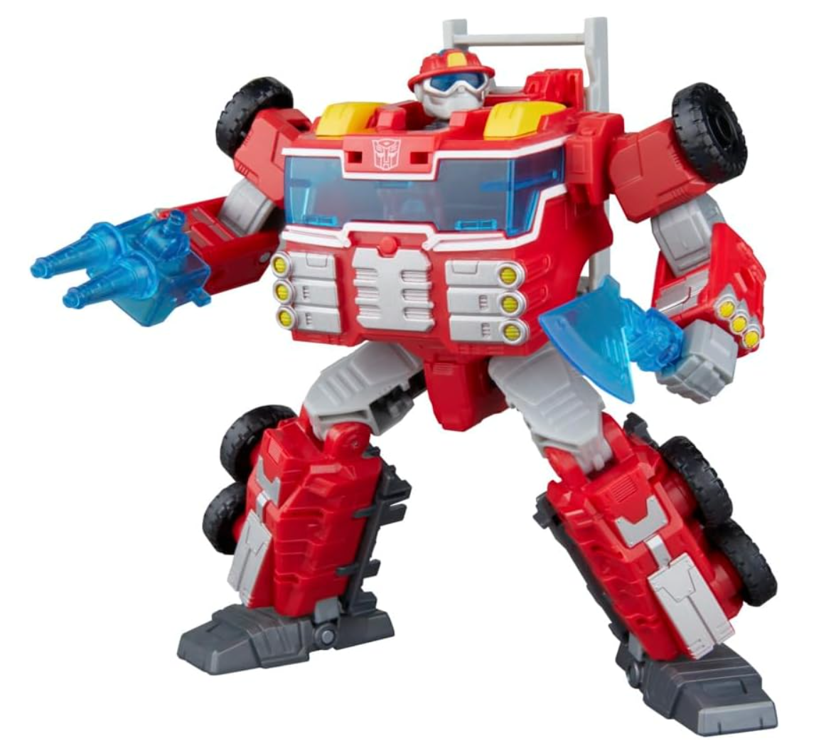 Transformers Age of the Primes Voyager Class Rescue Bot Heatwave, 7-inch Converting Action Figure