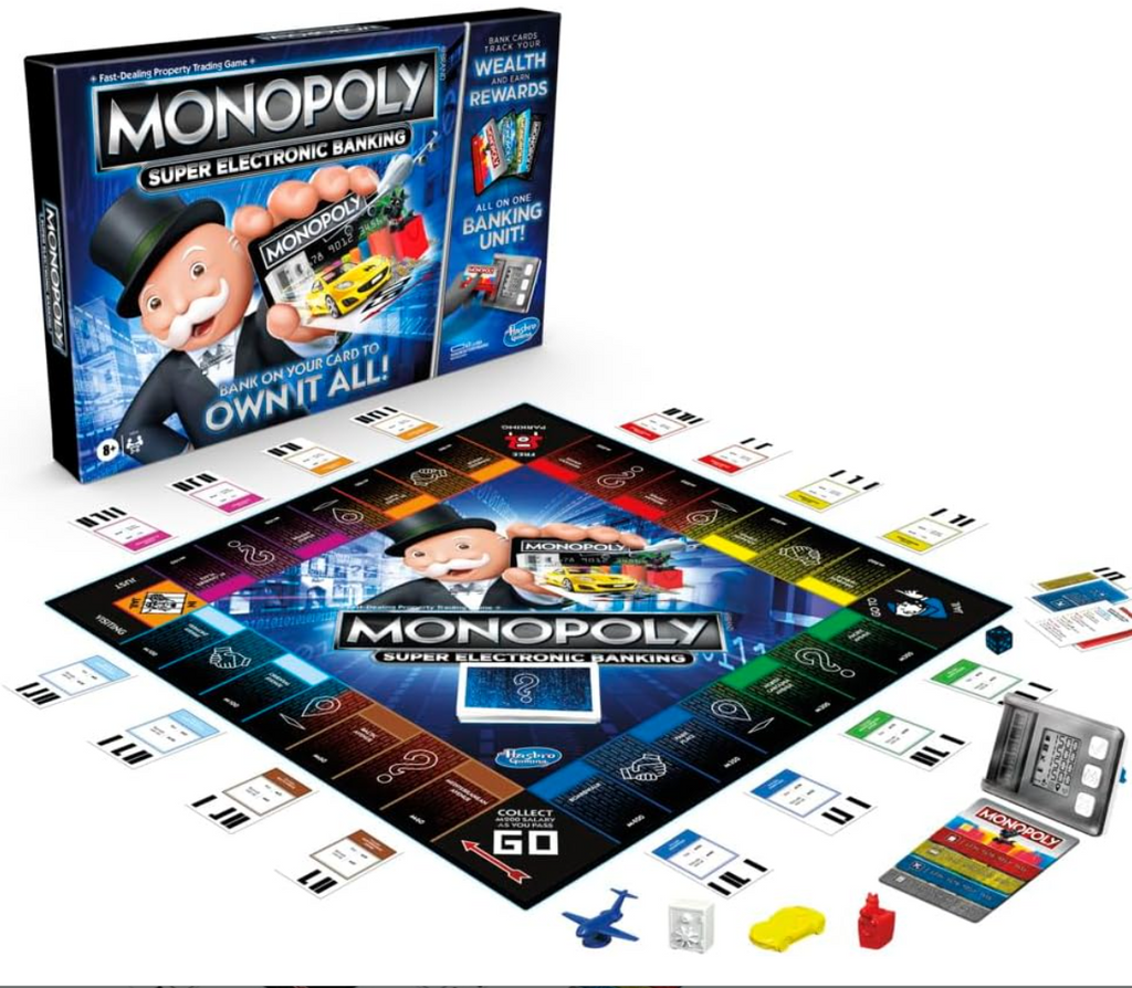 Monopoly Super Electronic Banking Board Game