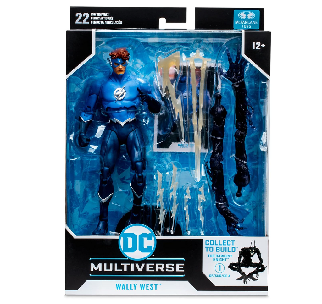 DC Multiverse Toys, 7 Inch DC Dark Nights Death Metal: Speed Metal Wally West Action Figure