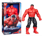 Marvel Studios Captain America Brave New World, Titan Hero Series, 12-Inch Deluxe Red Hulk Action Figure